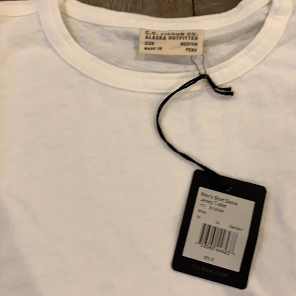 C.C. Filson WMn’s Short Sleeve Jersey T-Shirt, Women’s Filson Shirt, NEW - Picture 2 of 4